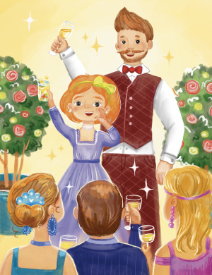 Ілюстрації до дитячої книги «Тост»