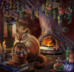 Ілюстрації до дитячої книги «Містичний ліс»