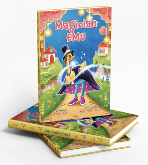 Ілюстрації до дитячої книги Чарівник Ему